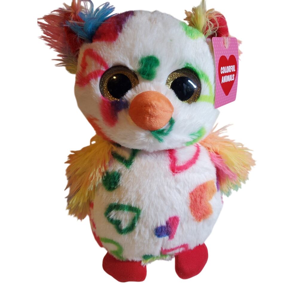 Bird Plush -  Heart Bird - 10"